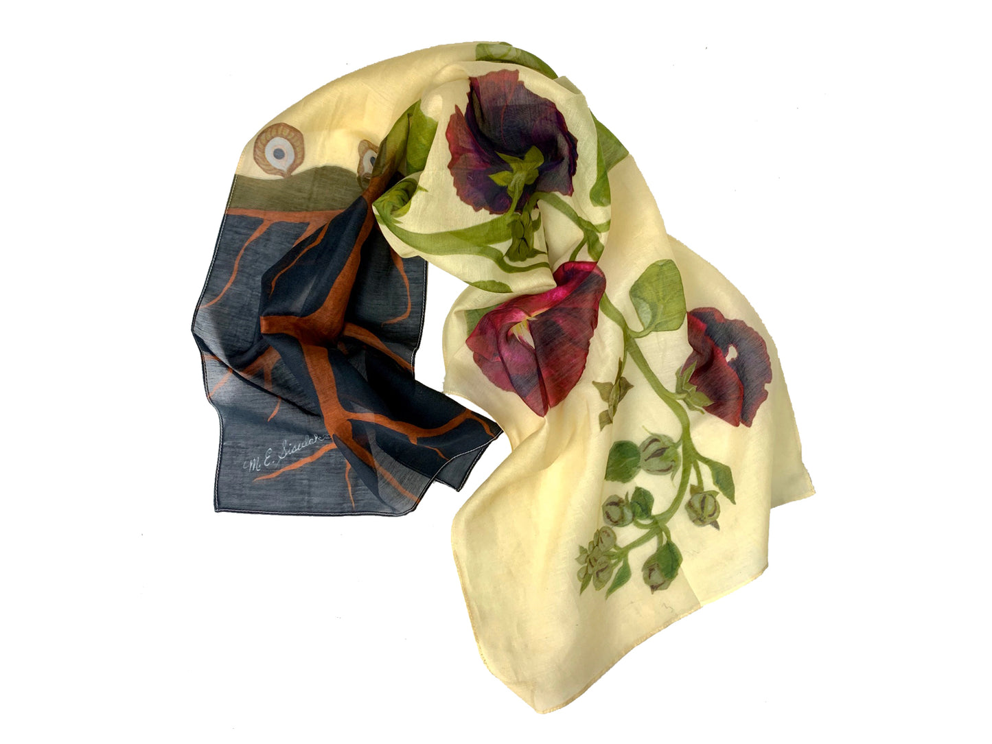 Hollyhock Scarf