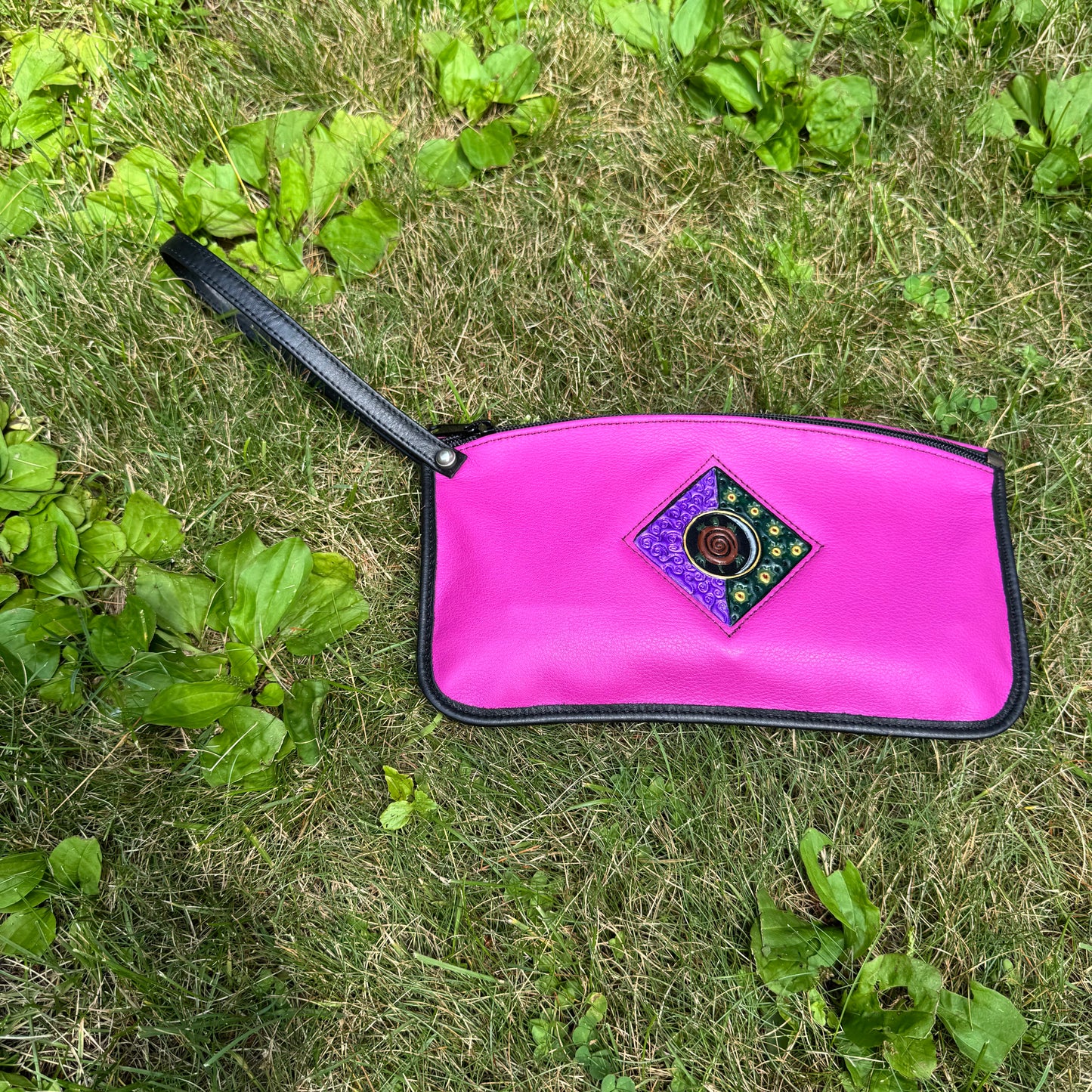 Large Zip Clutch