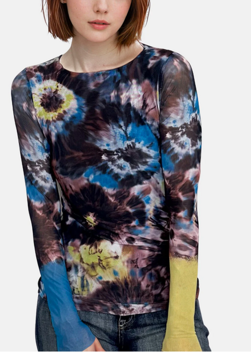 AMB Double Sheer Top