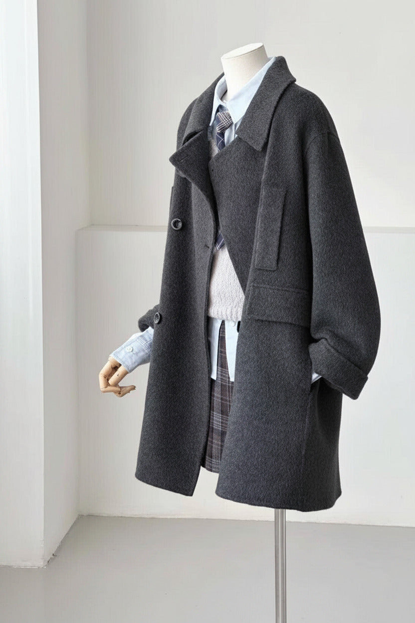 Double-Breasted Pea Coat