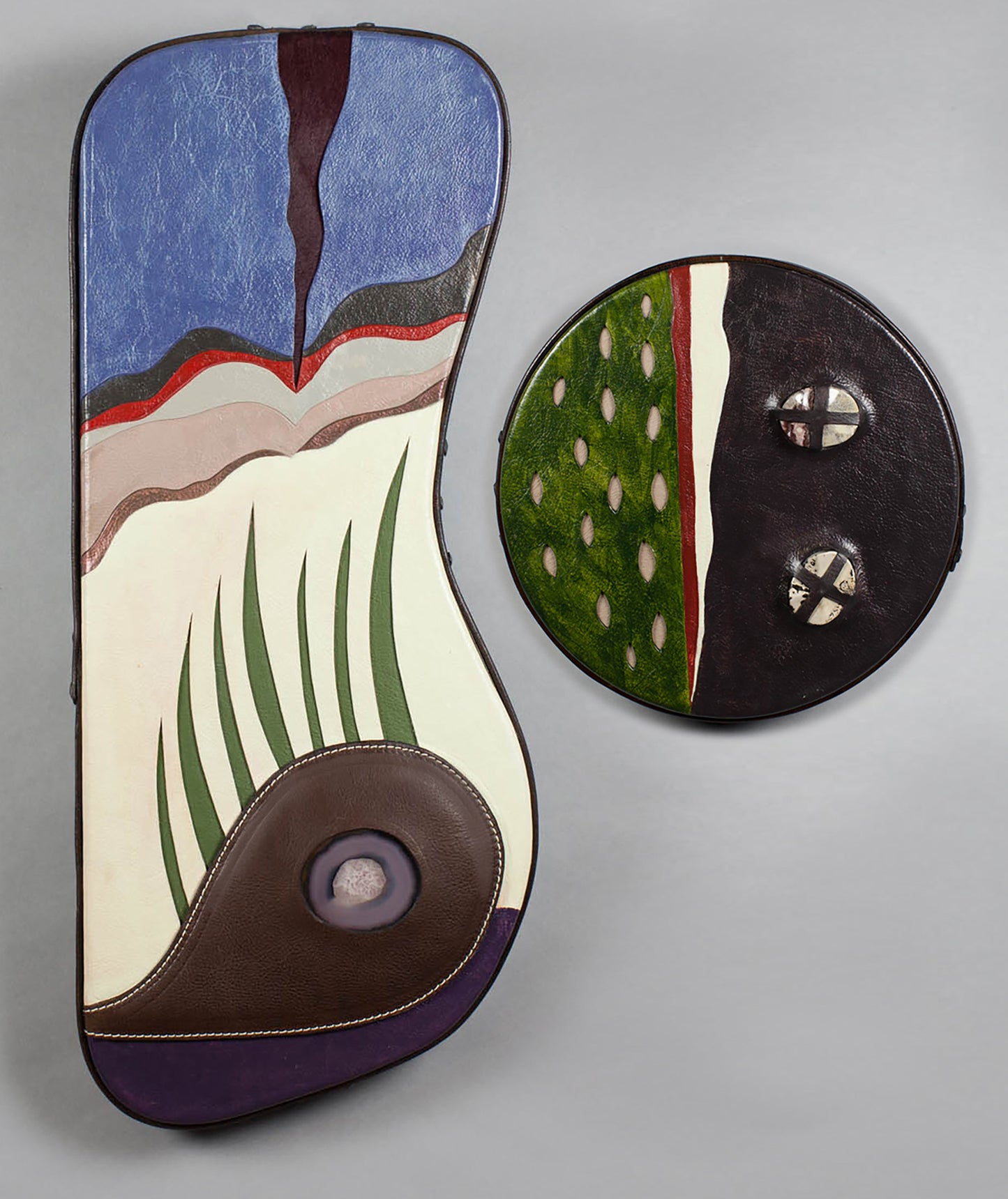 Mixed Media "Spliting Rock" - Turtle Ridge Gallery