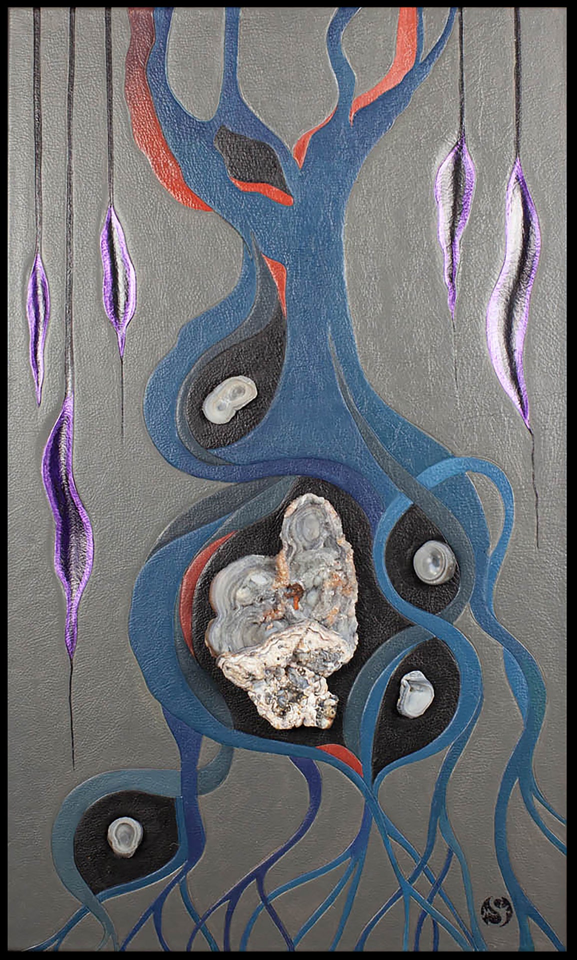 Mixed Media "Underground Cavern" - Turtle Ridge Gallery