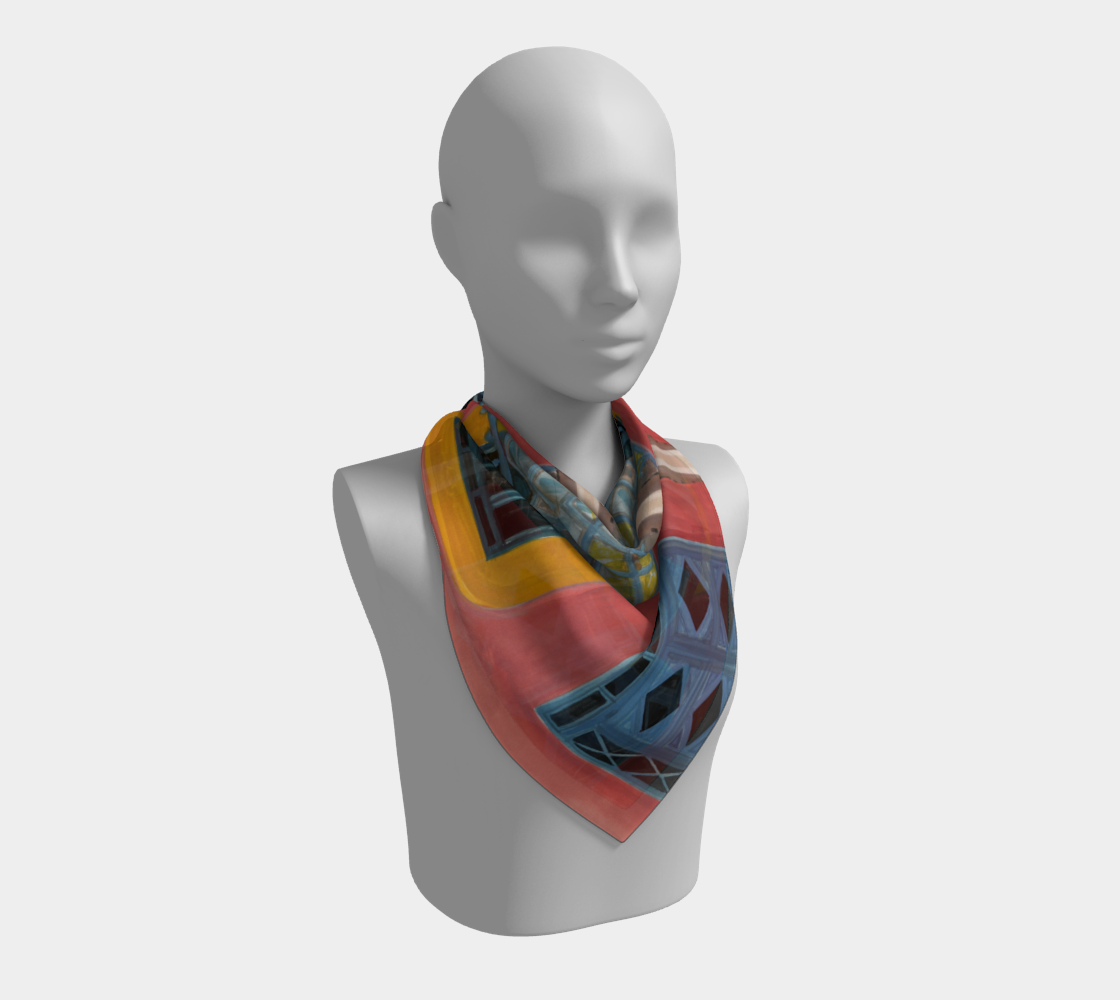 Art Scarf Cafe Cito Scarf