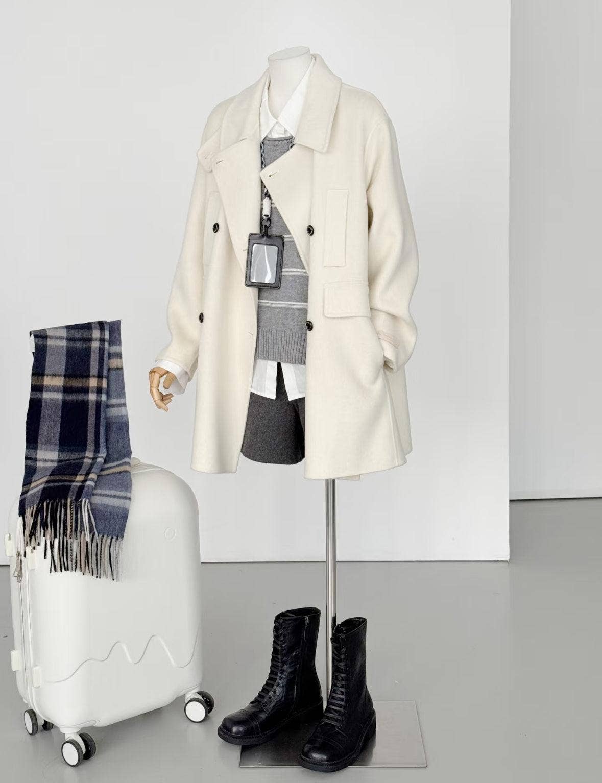 Double-Breasted Pea Coat