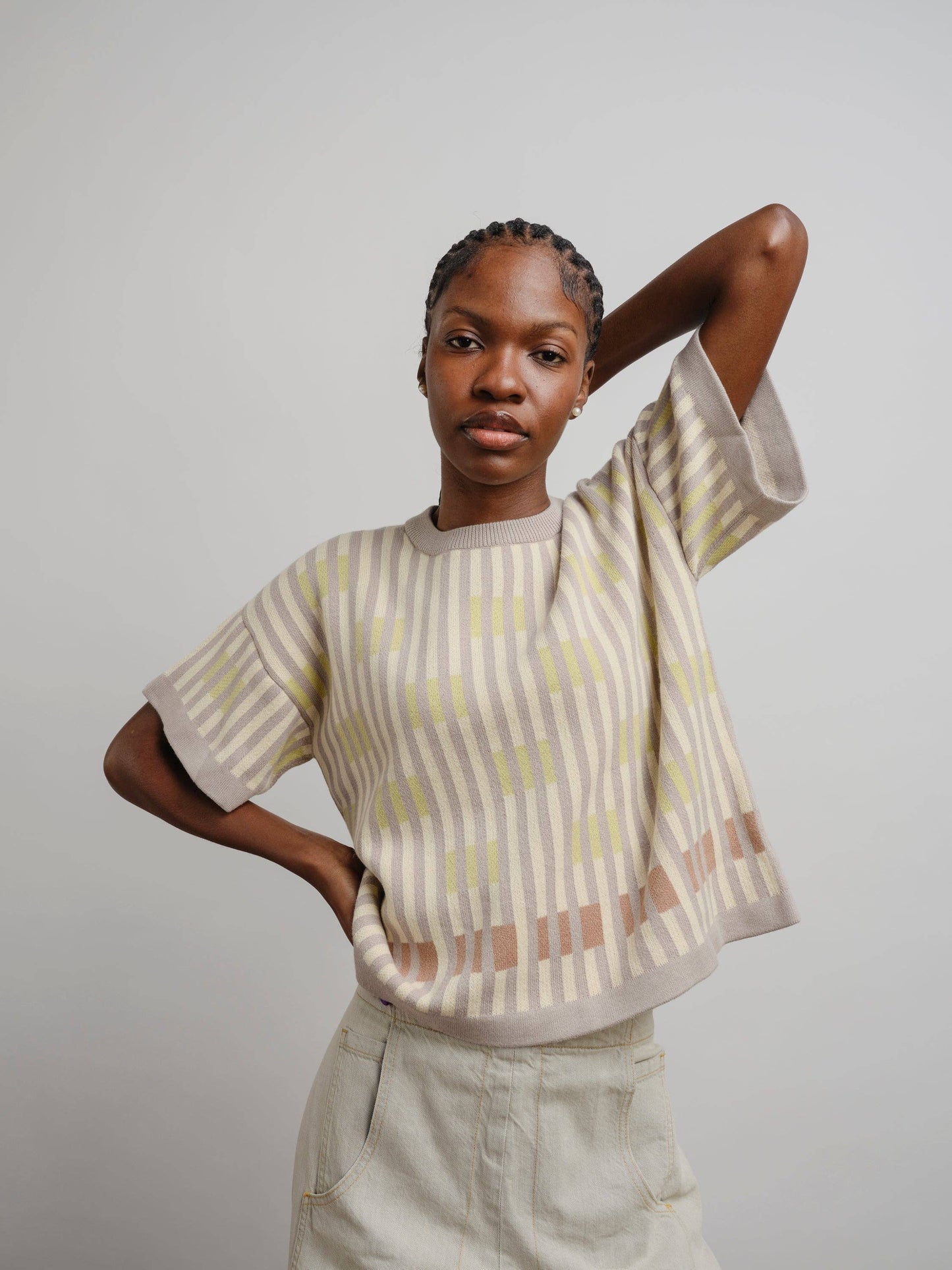 Bauhaus Short Sleeve Sweater Tee