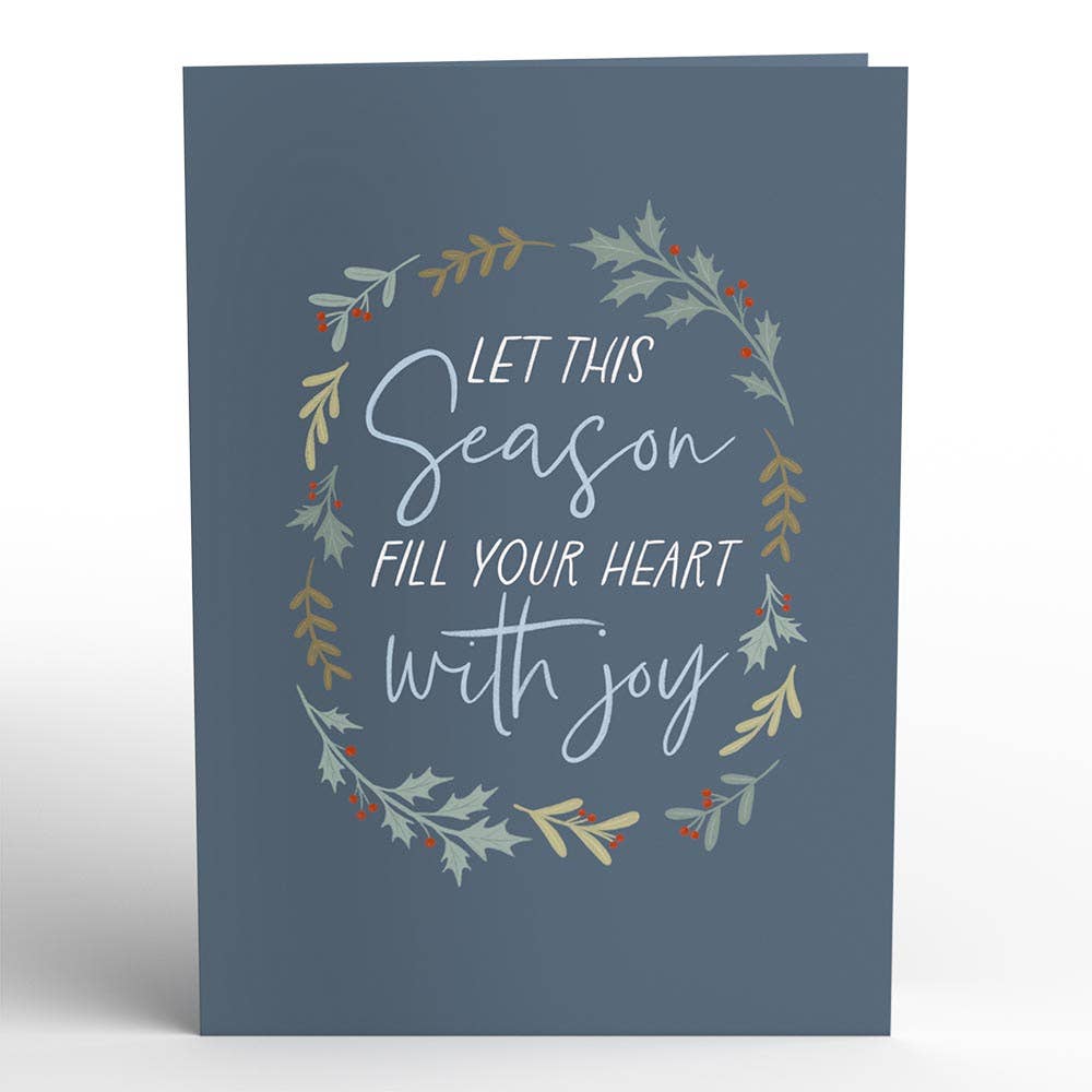 Holiday Woodland Animals Love Pop Card