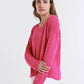 Cheryl Ribbed Linen Blend Sweater
