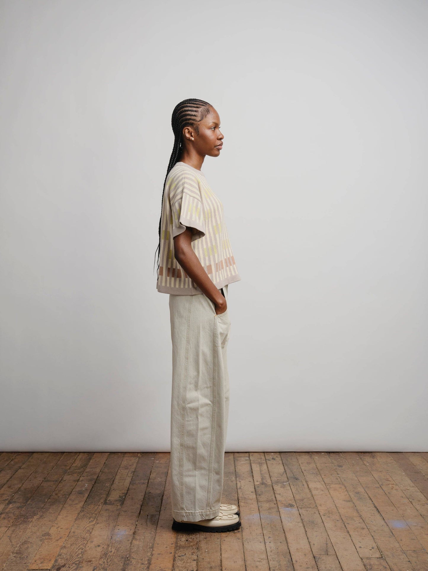 Bauhaus Short Sleeve Sweater Tee