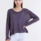 Cheryl Ribbed Linen Blend Sweater