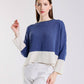 Clarice Contrast Hem Sweater