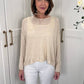 Cheryl Ribbed Linen Blend Sweater