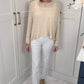 Cheryl Ribbed Linen Blend Sweater
