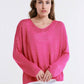 Cheryl Ribbed Linen Blend Sweater
