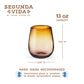 Segunda Vida Recycled Stemless Wine Glass
