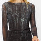 Nocturnal Bloom - Florence Double Sheer Top