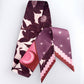 SKINNY SILK SCARF | Lunar Blossom