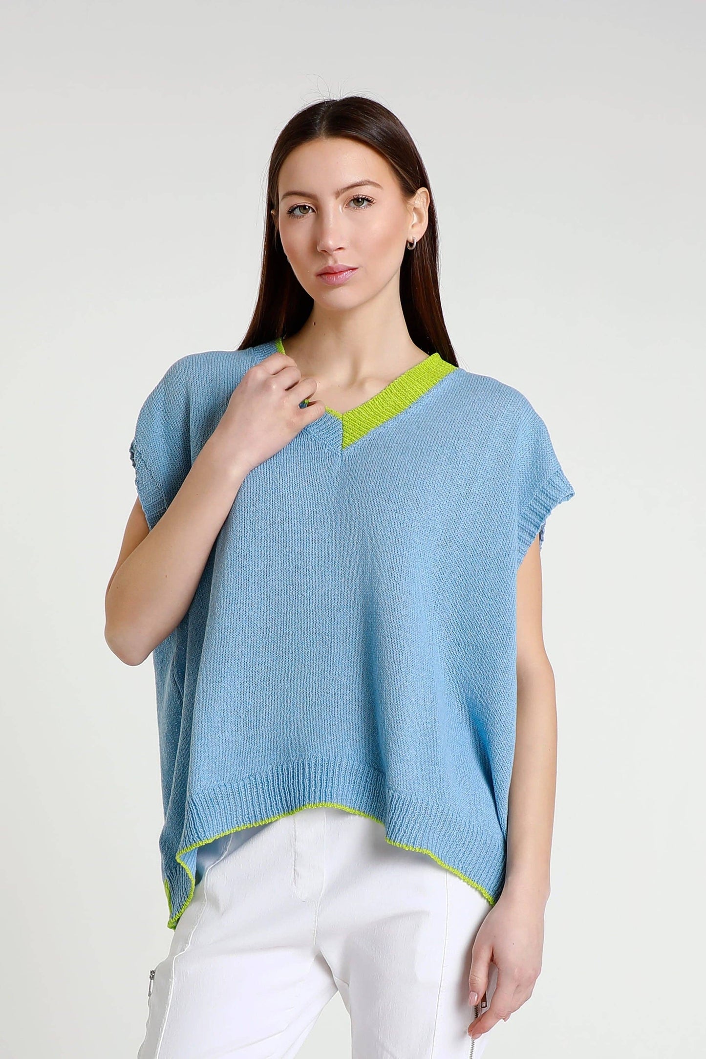 Esme Oversized Short Sleeve Pop-over