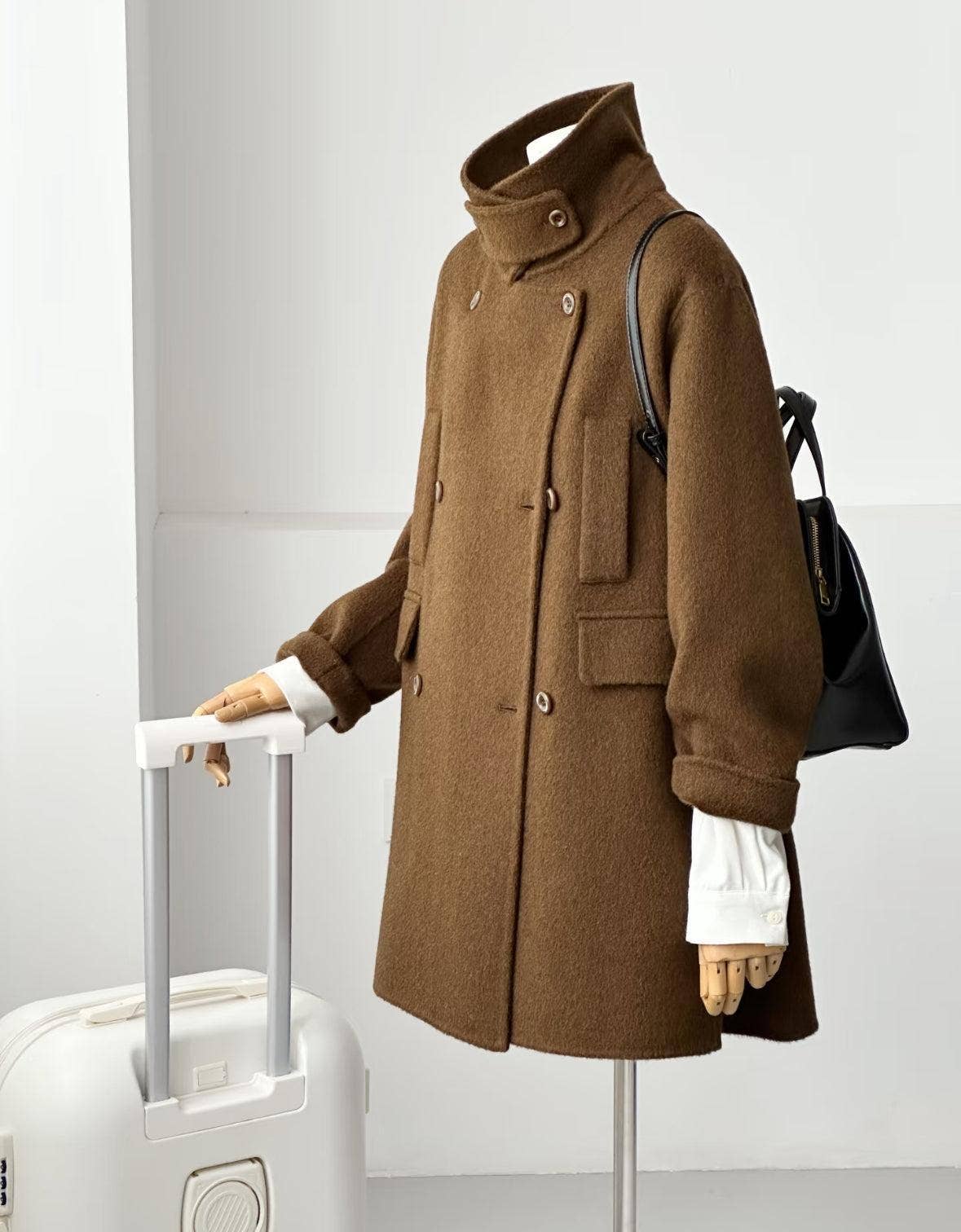Double-Breasted Pea Coat