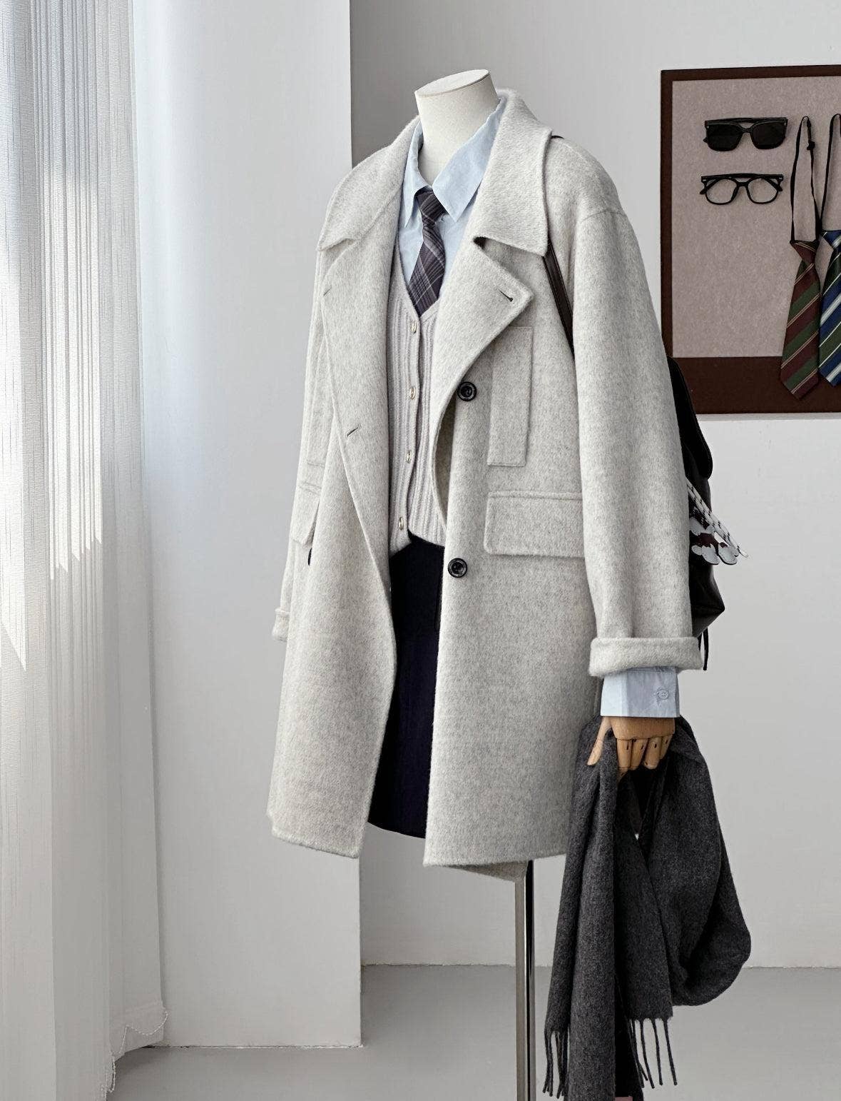 Double-Breasted Pea Coat