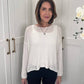 Cheryl Ribbed Linen Blend Sweater