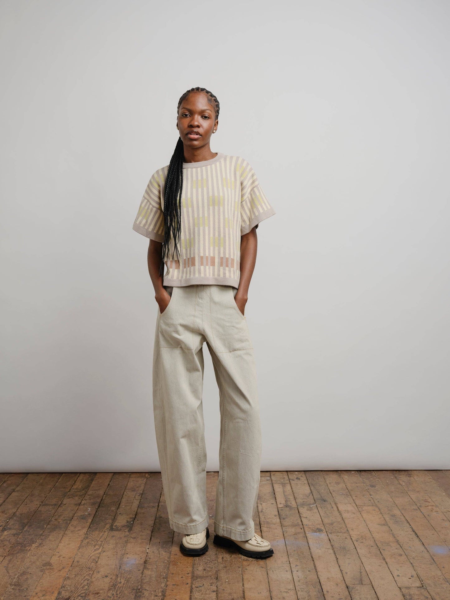 Bauhaus Short Sleeve Sweater Tee