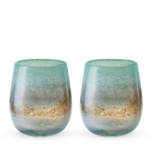 Segunda Vida Recycled Wine Glasses