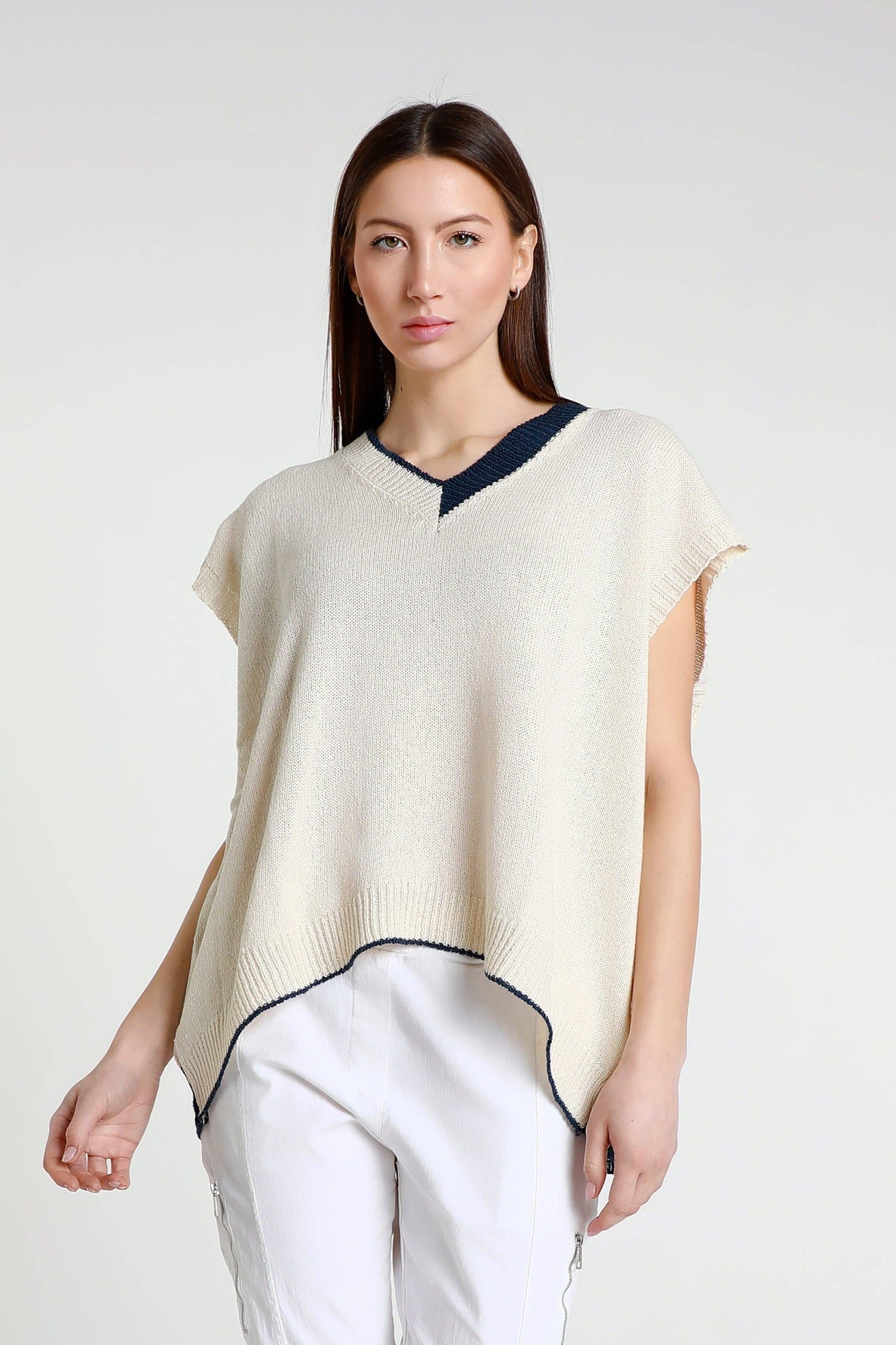 Esme Oversized Short Sleeve Pop-over