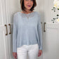 Cheryl Ribbed Linen Blend Sweater