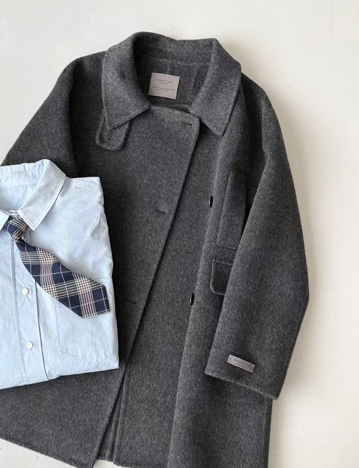 Double-Breasted Pea Coat