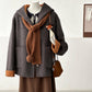 Milo Reversible Hooded Wool Jacket