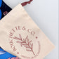 SKINNY SILK SCARF - Woodland Sky