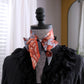 SKINNY SILK SCARF | Inked Rose