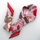 SKINNY SILK SCARF | Lady Bug Fleur