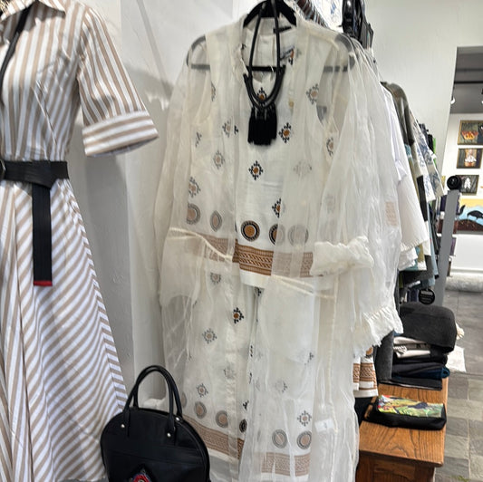 GRIZAS Sheer coat