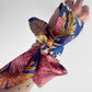 SKINNY SILK SCARF | Floral Buzz