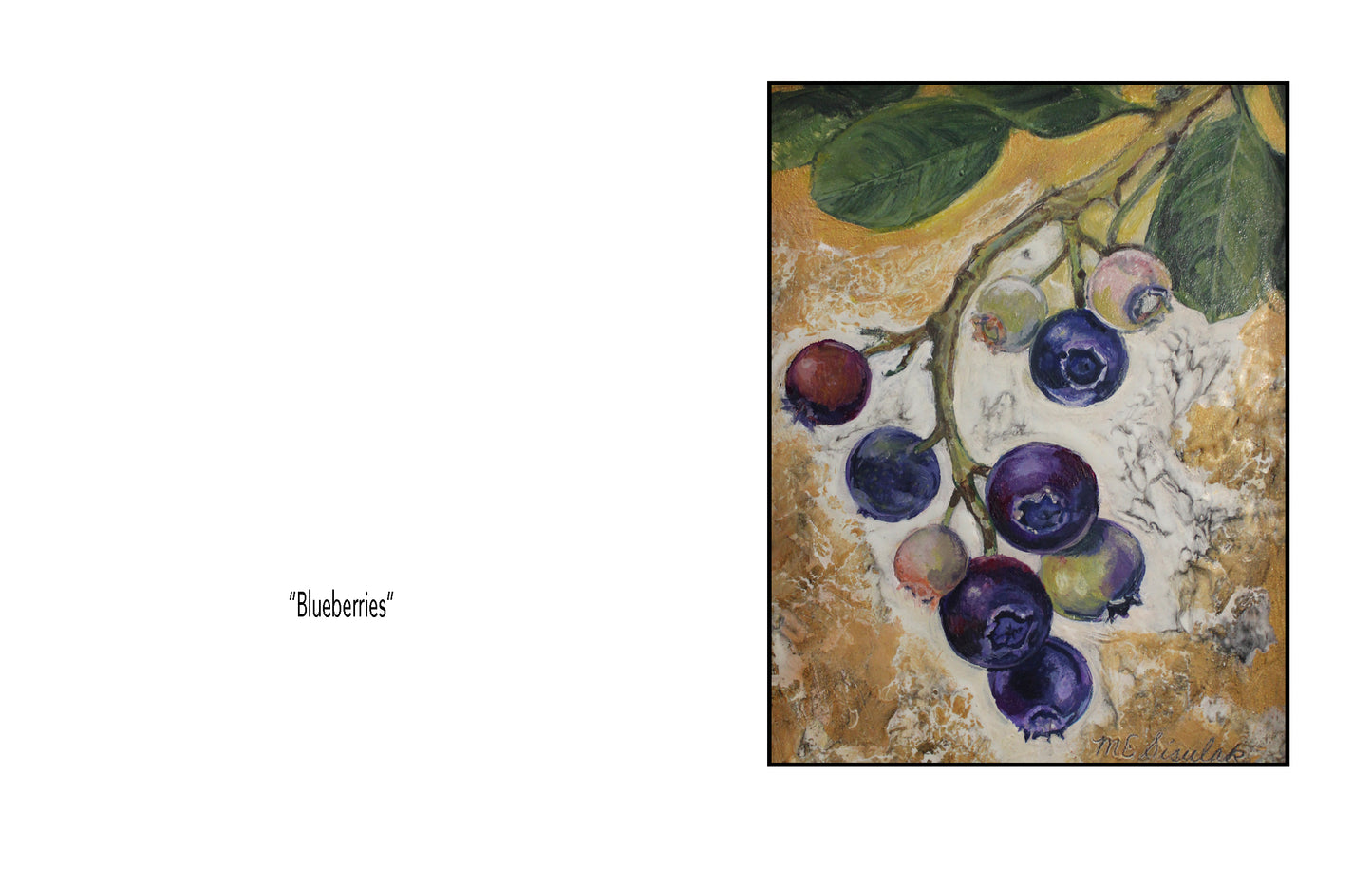 Notecards "Flowers and Berries"