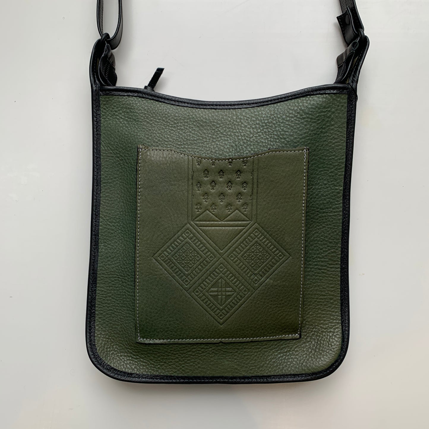 Green AZtec bag