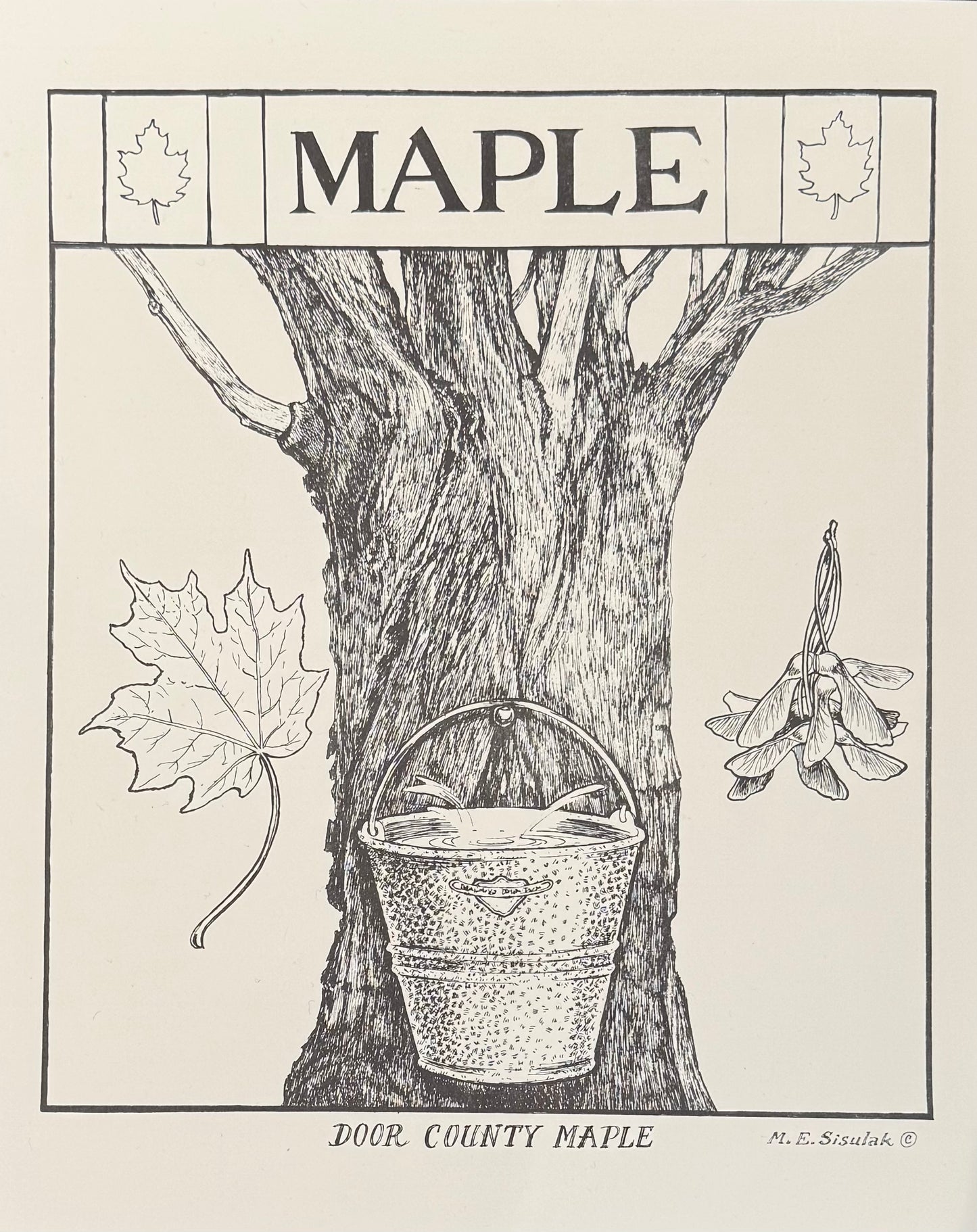 MES Vintage Print/Poster