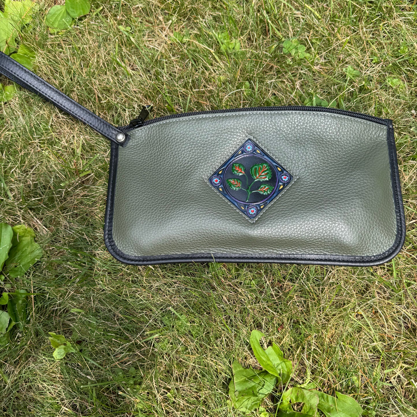 Large Zip Clutch