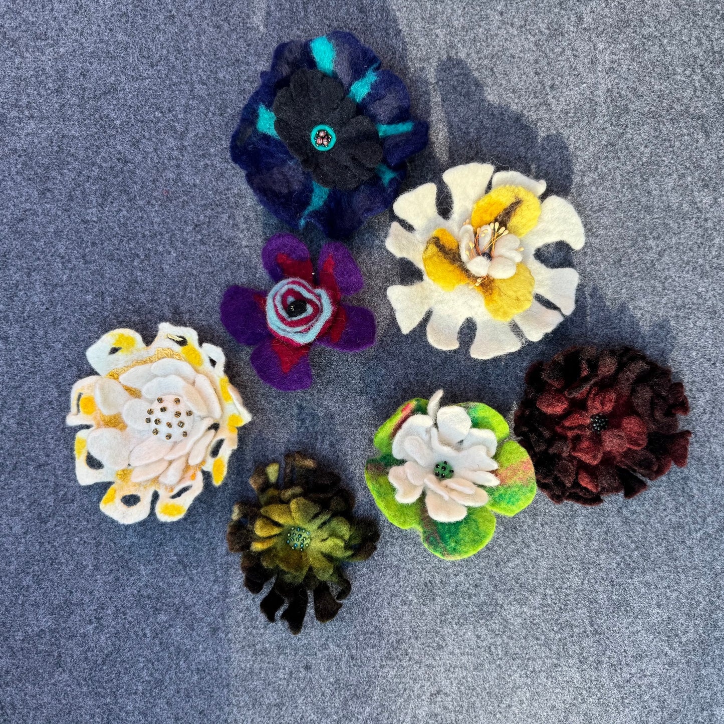 Ausrine Flower Pins