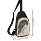 Canvas Chest Bag - Raven