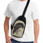 Canvas Chest Bag - Raven