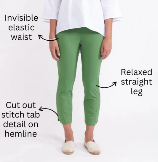 FOIL Signature green pants