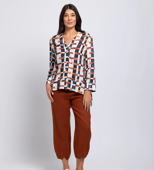 FOIL Artful ease shirt