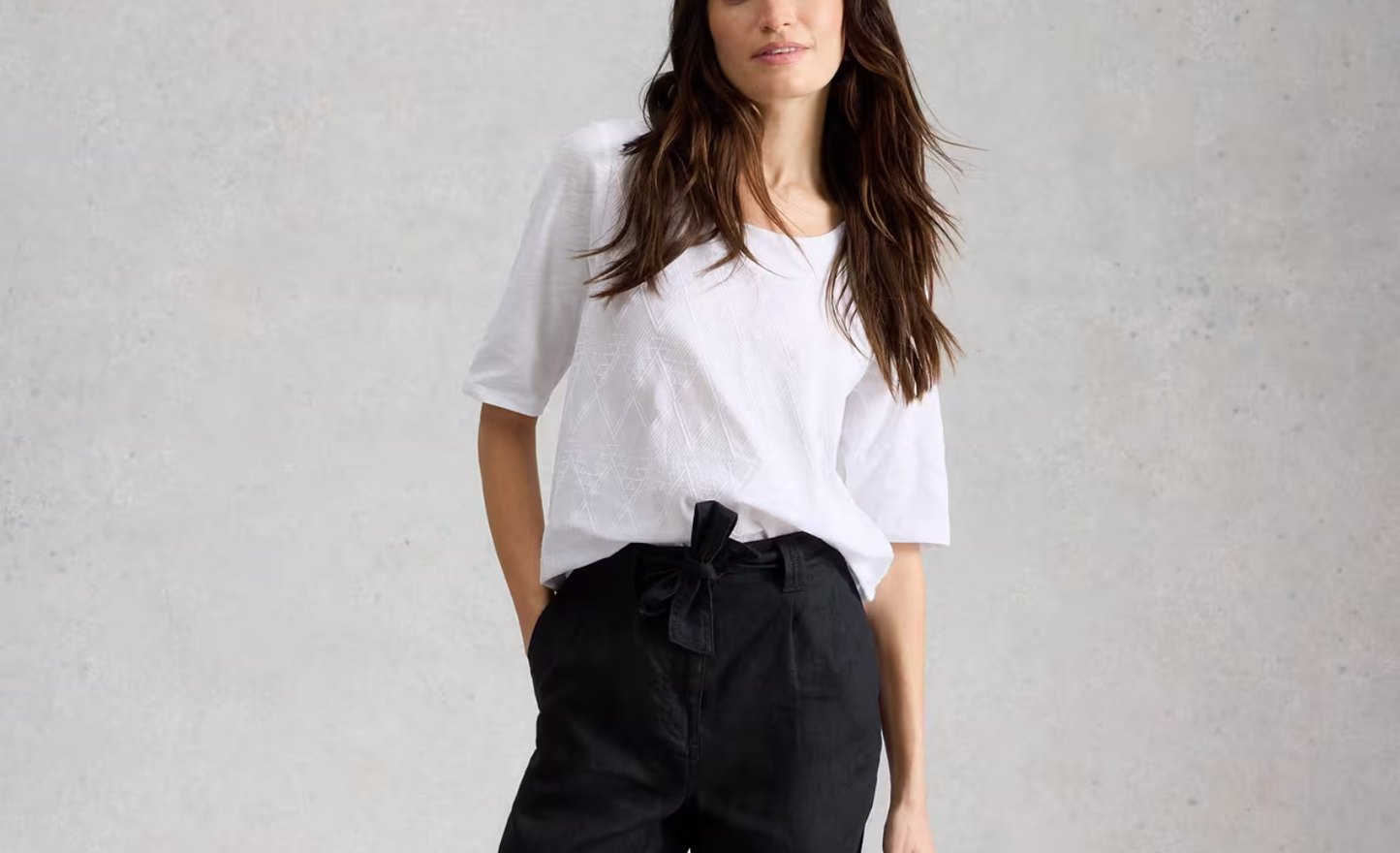 White Stuff Weaver Tee