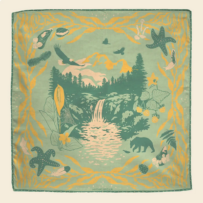 Mustard Bee Bandana