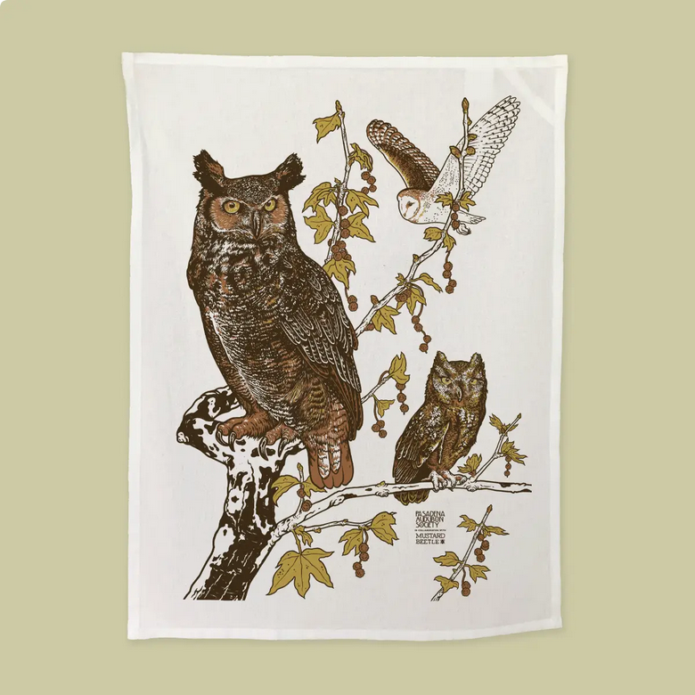 Mustard Bee Tea Towels