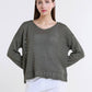 Cheryl Ribbed Linen Blend Sweater