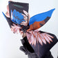 SKINNY SILK SCARF | Midnight Wildflower Garden