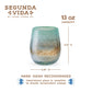 Segunda Vida Recycled Wine Glasses